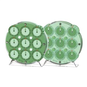 QiYi Clock Green