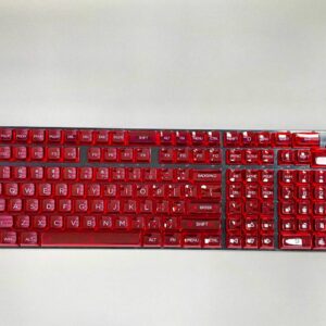 Кейкапы Прозрачные (Английская раскладка)